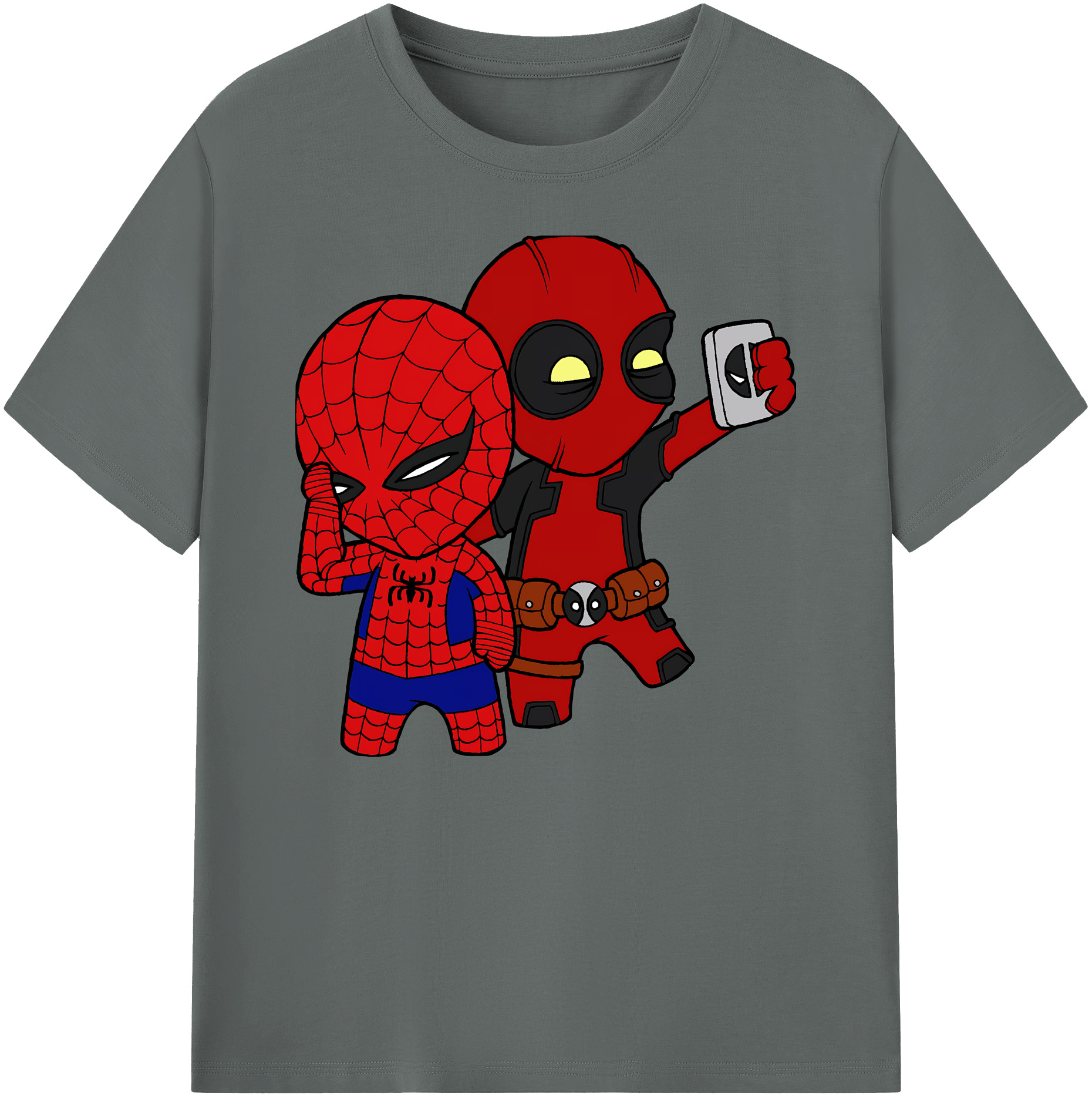 （画像用） Deadpool デッドプール 綿100％ メンズ半袖Tシャツ｜肌触りやわらか＆通気性